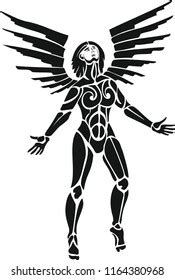 Angel Vector Art Stock Vector (Royalty Free) 1164380968 | Shutterstock