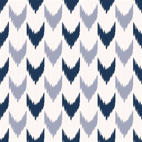 Ikat Chevron Vertical O Forma De Diente De Sabueso Patrón Sin Costuras