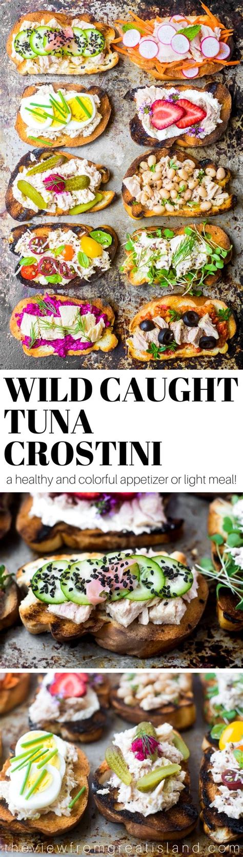 Wild Caught Tuna Crostini • The View from Great Island