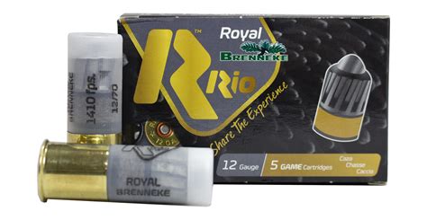 Shop Rio Gauge Inch Oz Royal Brenneke Slugs Box For