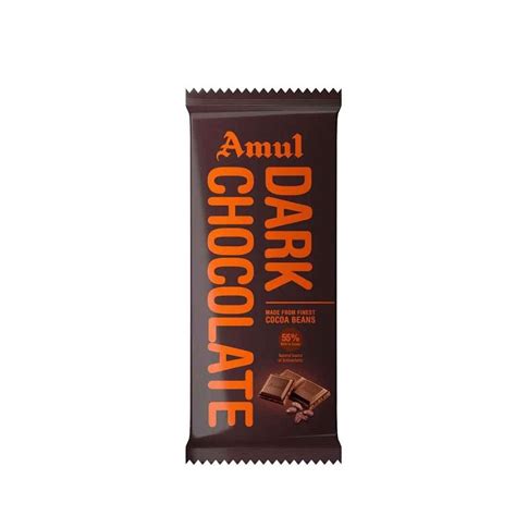 Amul Dark Chocolate 40gm X 20pcs Box ShotejBazar