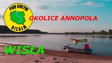 Okolice Annopola Spływ Kajak Ponton Rzeka Wisła Vistula Pod Gołym