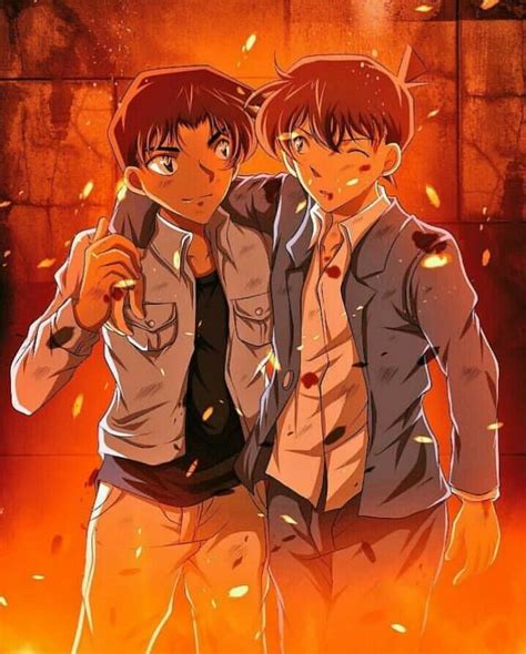 Heiji Hattori Helps Shinichi Kudo In A Time Of Need