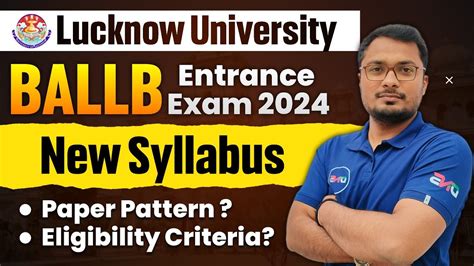 Lucknow University BALLB Syllabus 2024 Lucknow University BA