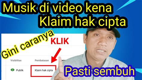 Ternyata Mudah Cara Mengatasi Klaim Hak Cipta Di Youtube Youtube