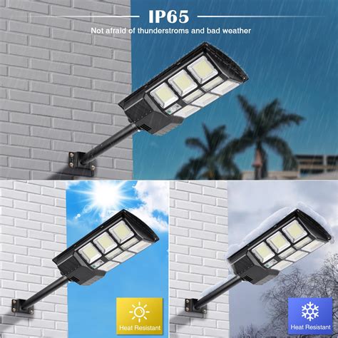 Snapklik Zjojo W Solar Street Lights Outdoor Waterproof