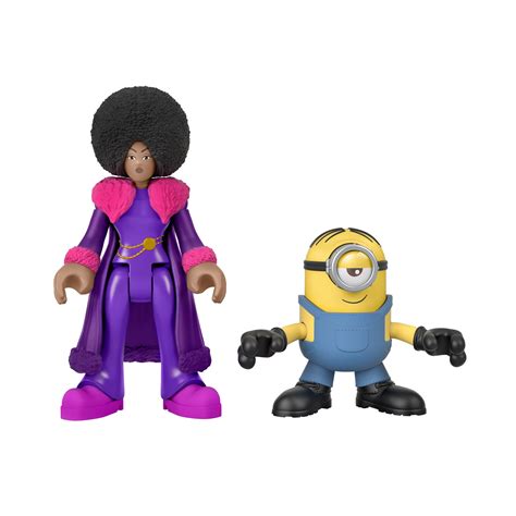 Imaginext Minions The Rise Of Gru Stuart And Belle Bottom Figure Set