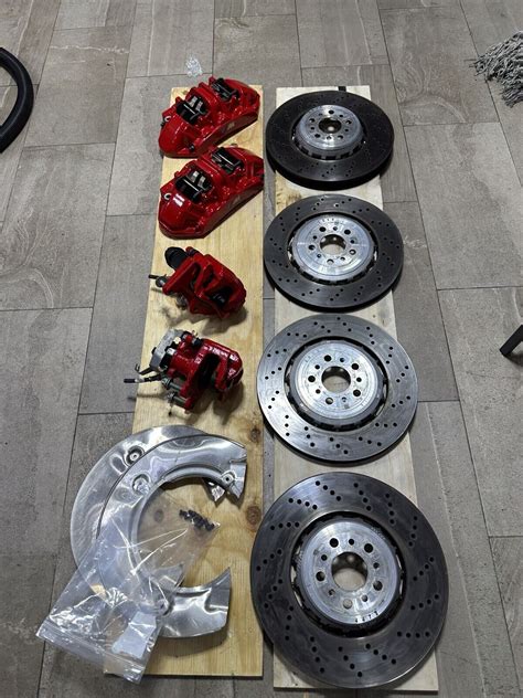 BMW OEM Brembo M3 M4 G80 G82. Brakes Setup for Sale - emgCarTech