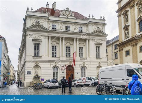 Austrian Academy Of Sciences Vienna Editorial Image Image Of