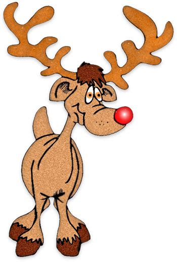 rudolph nose clipart - Clipground