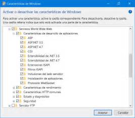 Instalar Iis En Windows