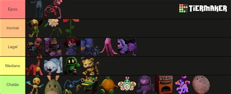 Poppy Playtime Brinquedos Tier List Community Rankings TierMaker