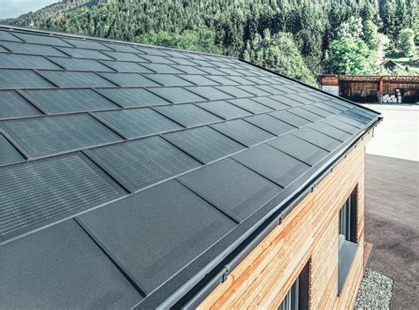 Solardachplatte Aluminium Dachplatte Mit Integrierter Photovoltaik Neu