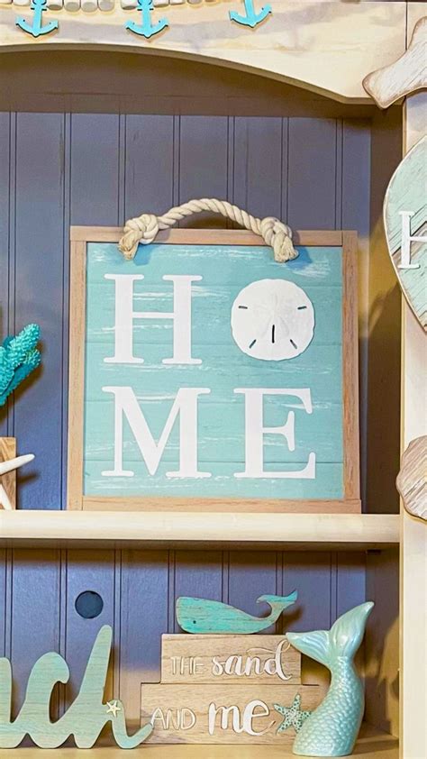 Dollar Tree Shore Living Sign Diy In Diy Beach Decor Diy Signs