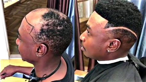 Man Weave Transformations Cut By Dillons Image Afro Haircut Youtube