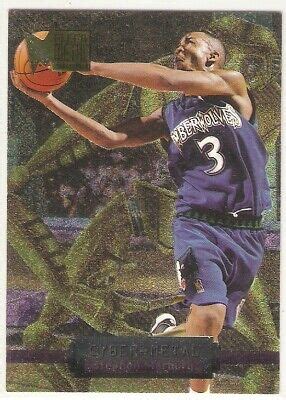 STEPHON MARBURY ROOKIE 1996 97 FLEER METAL CYBER METAL 9 MINNESOTA