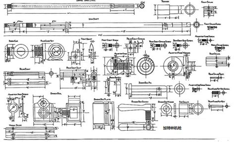 Gatling Gun Blueprints - ranghunters