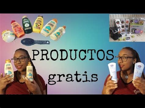 Como Conseguir Productos Gratis Y Les Muestro Mi Productos Youtube