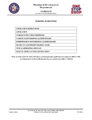 Fillable Online Planning Development Department Variance Maricopa