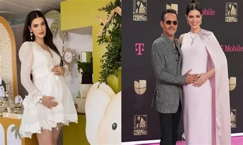 Marc Anthony Nadia Ferreira Celebr As Su Baby Shower Am Rica Noticias