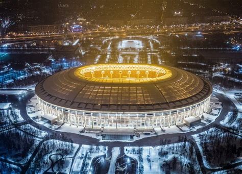 Стадион Лужники (Luzhniki stadium) - stroyone.com | Stadium, Ceiling ...