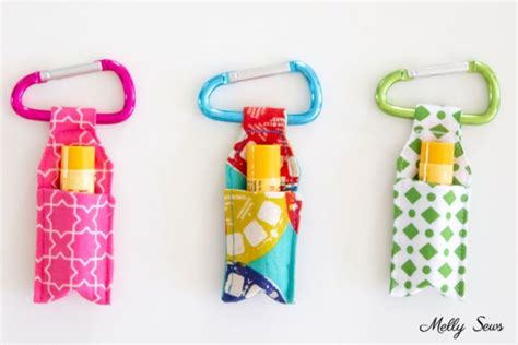 Sew Chapstick Holders Diy Gifts To Sew Melly Sews Diy Holder