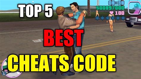 Gta Vice City Top 5 Cheat Codes New 2022 Shakeel Gta