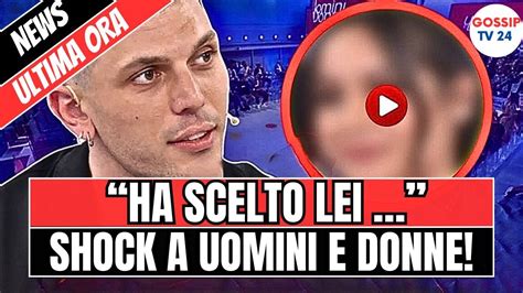 UOMINI E DONNE HA SCELTO LEI DANIELE PAUDICE PRENDE UNA DECISIONE