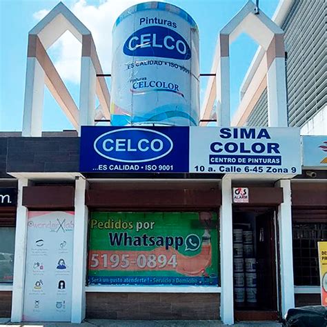 Tiendas Pinturas Celco