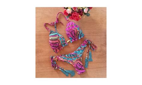 Con Este Bikini De Flores Ser S La Envidia De La Playa Y Por Menos De