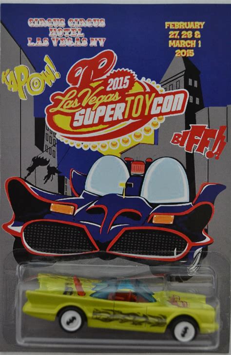 Hot Wheels DC Comics TV 1966 Batmobile Custom Made With Real Rider Rubber Wheels Limited Edition