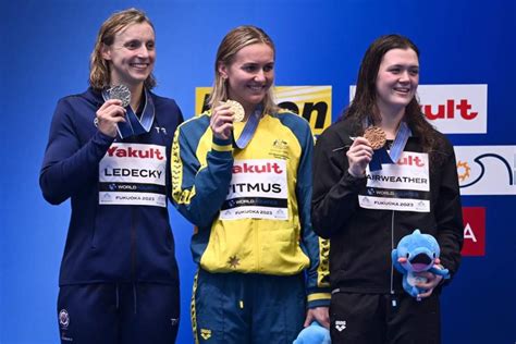 Mondiali Nuoto Fukuoka Ariarne Titmus Favolosa Nei Stile Record