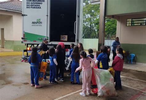 Notícia Alunos participam de palestra sobre Coleta Seletiva