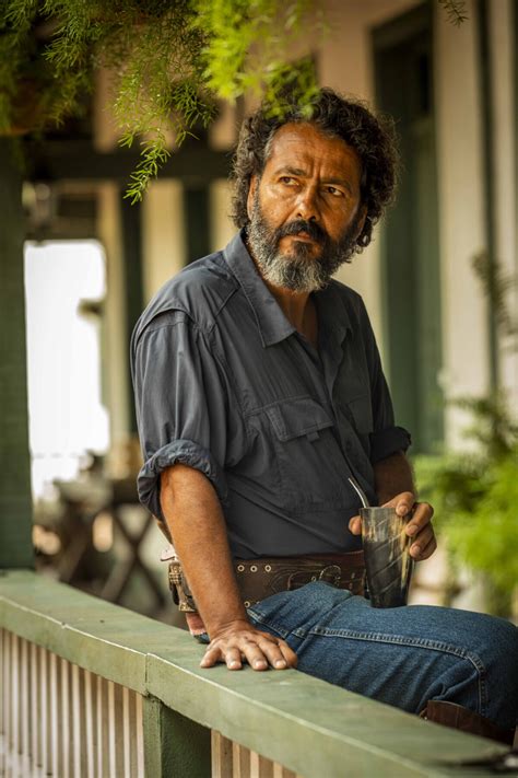 Foto No fim da novela Pantanal José Leôncio Marcos Palmeira morre