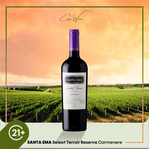 Promo Santa Ema Select Terroir Reserva Carmenere Red Wine Diskon 31