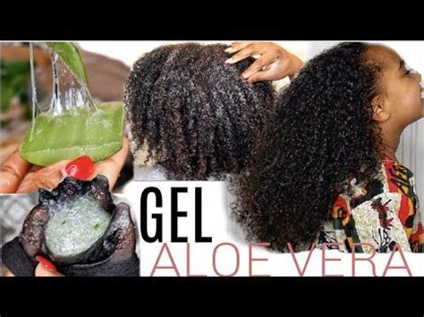 GEL ALOE VERA MAISON MA RECETTE POUR DE BEAUX CHEVEUX Comment Friser