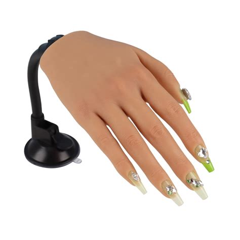 Amazon Practice Hand For Acrylic Nails With Stand Bracket