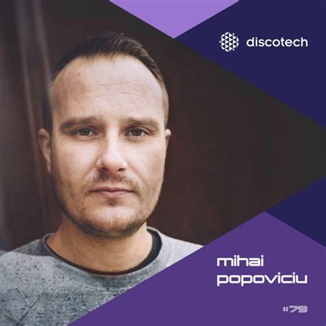 Stream Discotech Podcast Mihai Popoviciu By Discotech Listen