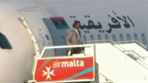 Libyan Plane Hijackers Surrender After Freeing Passengers Crew In