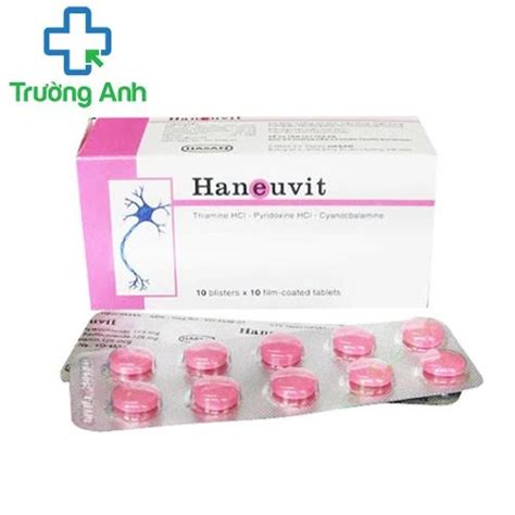 Haneuvit Thuốc điều Trị Các Rối Loạn Do Thiếu Vitamin B1 6 12