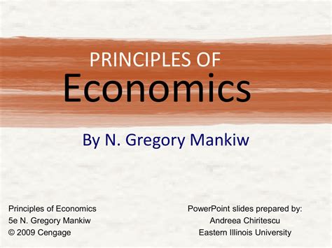 Chapter Ten Principles Of Economics