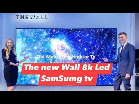 Samsung Unveils The Wall The Worlds First Modular Microled Inch