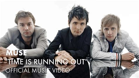 Muse Time Is Running Out Official Music Video Youtube