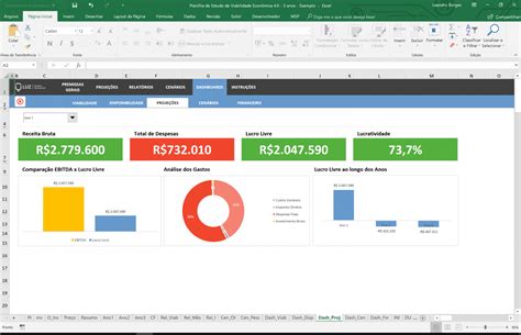 Planilha Estudo De Viabilidade Econ Mica Em Excel