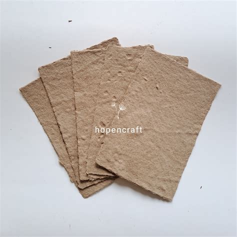 Jual Kertas Daur Ulang Brown Handmade Paper Shopee Indonesia