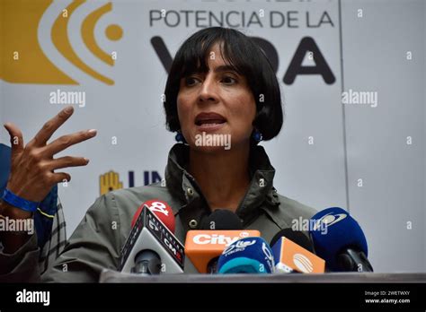 Colombia S Minister Of Environment Susana Muhamad During A Press