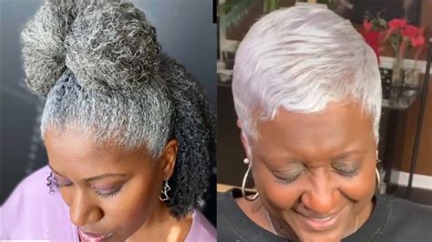 Black And Grey Hair Styles