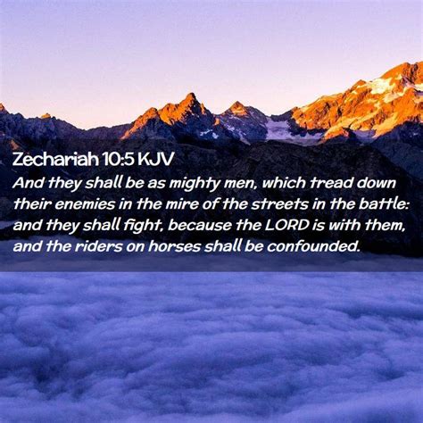 Zechariah Kjv Bible Verse Images