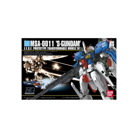 Gunpla GUNDAM HGUC 1 144 MSA 0011 S Gundam Model Ki Bandai