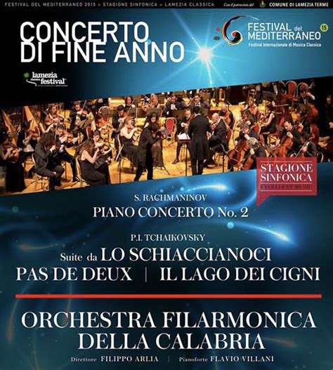 Lamezia Concerto Fine Anno Con LOrchestra Filarmonica Calabria Al